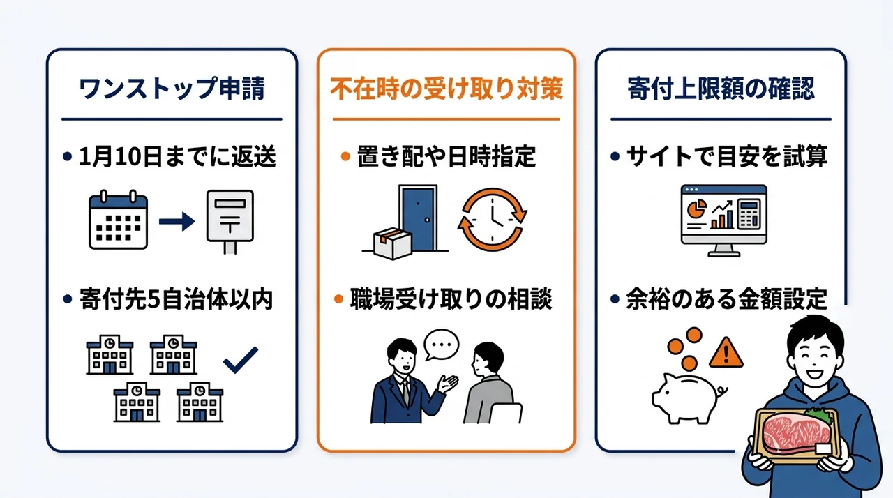 一人暮らしのふるさと納税で注意すべき手続きと受け取り対策