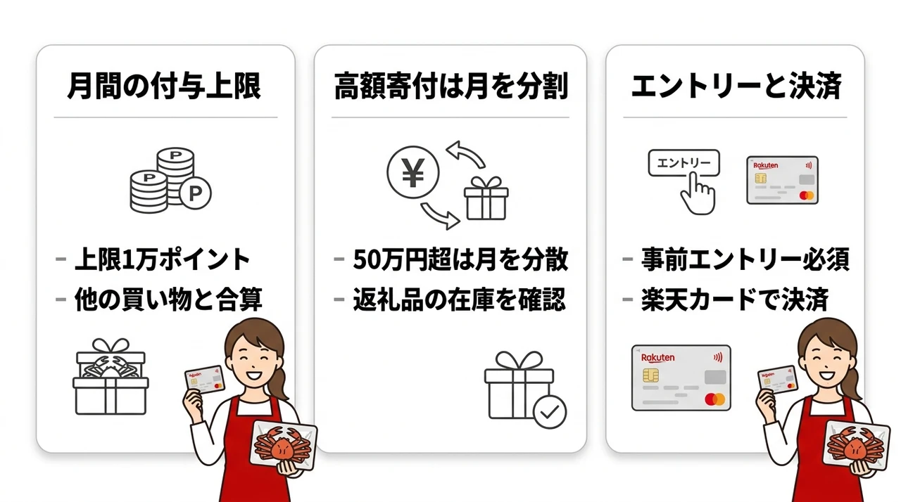 5と0のつく日キャンペーンで損しないための3つの注意点