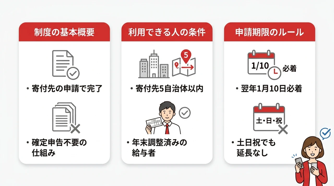楽天ふるさと納税のワンストップ特例オンライン申請とは
