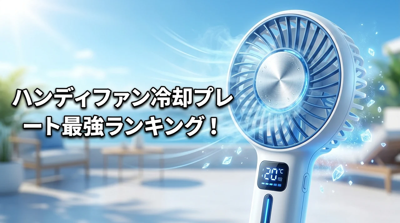 ハンディファン冷却プレート最強ランキング！おすすめ人気モデルTOP10を徹底比較！