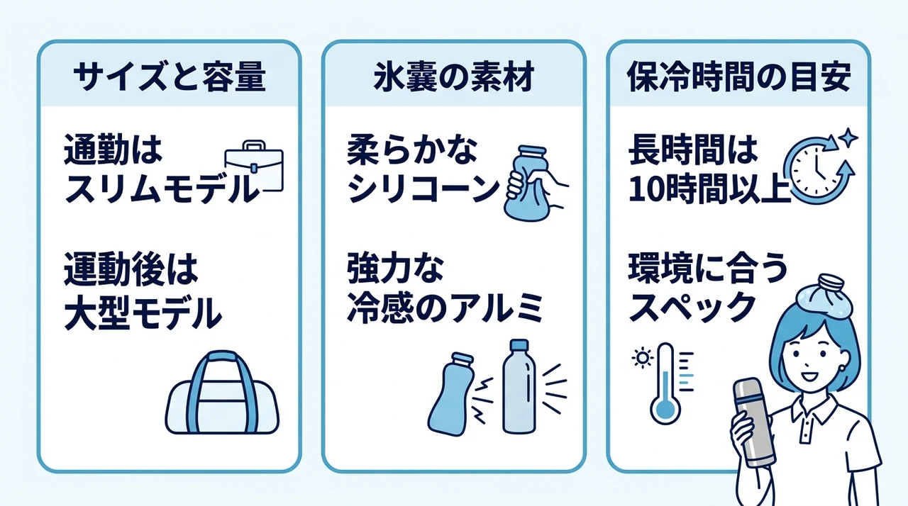 失敗しない魔法瓶氷嚢の選び方