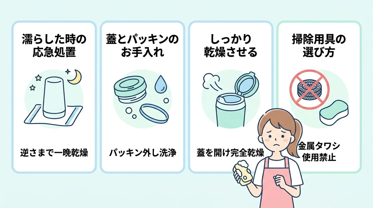 長く使うためのアフターケアと保管のコツ