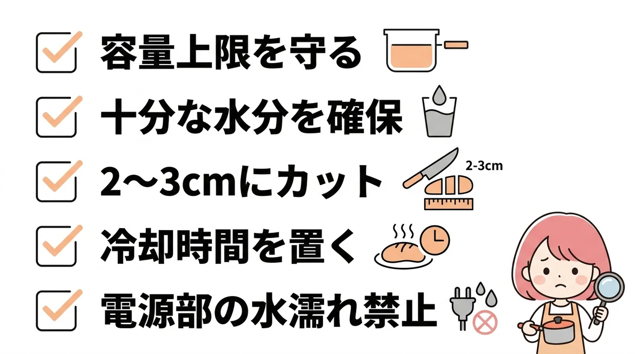 レコルト自動調理ポットを長く使うためのポイント5つ